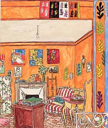 Matisse's Studio (Vence, 1946)