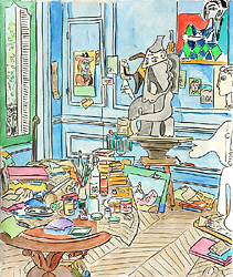 Picasso's Studio (Cannes, 1961)