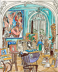 Picasso's Studio (Cannes, 1960)