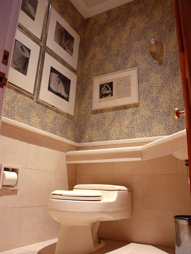 Photograph of restroom